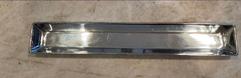 Lunares San Francisco silver aluminum tray